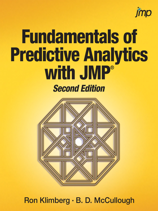 Title details for Fundamentals of Predictive Analytics with JMP by Ron Klimberg - Available